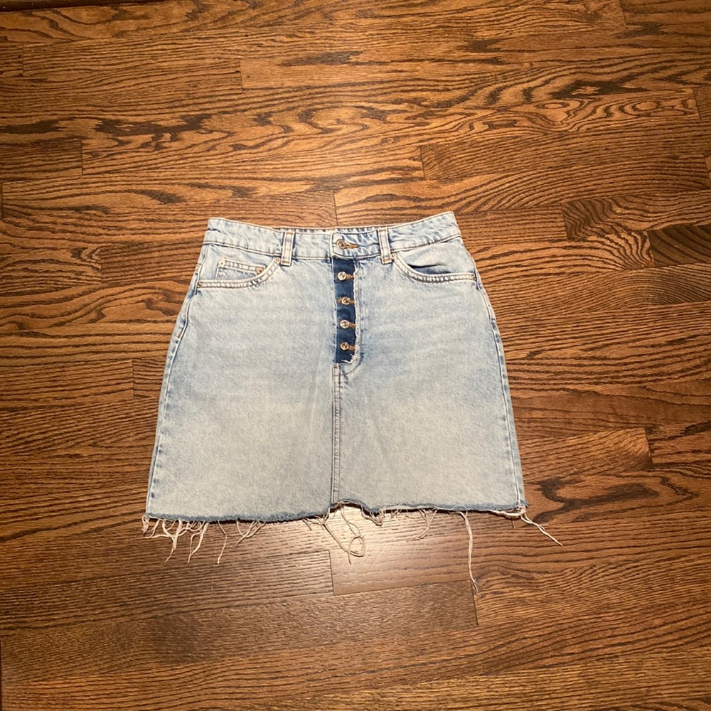 Zara blue Jean skirt